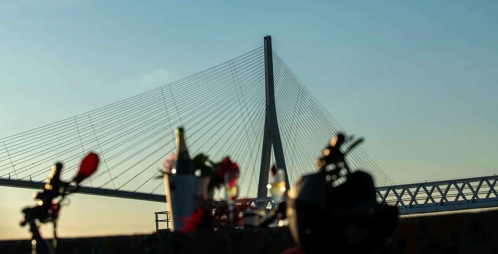 dégustation champagne Dégustation champagne au pont de Normandie avec trottnormandie